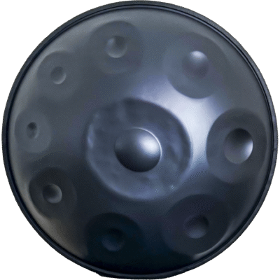 Хандпан D Kurd 9 Nitrided Steel - Sew Handpan