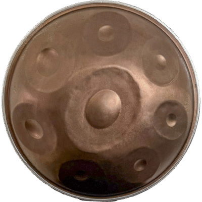 Хандпан D Kurd 9 mini - Bronze - Silver Rim