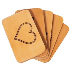 Комплект от 5 дървени шейкъра