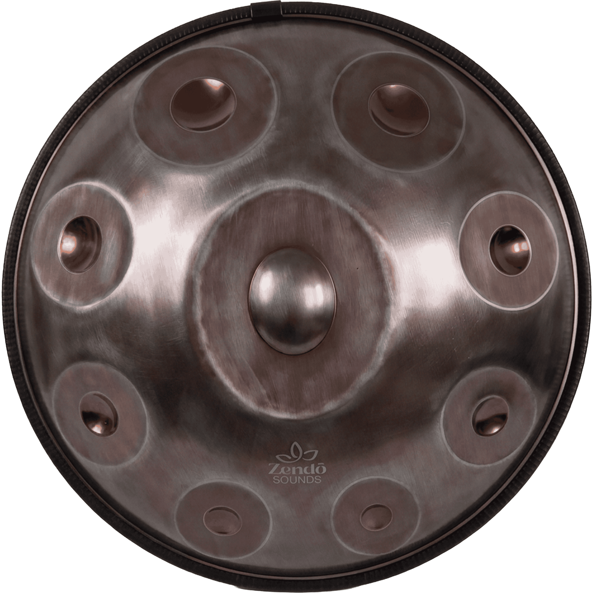 Handpan D Kurd 9 Notes 432 Hz - Vintage Bronze | Zendō 432 Series